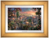 Thomas Kinkade 'Lady And The Tramp' Signed & Numbered