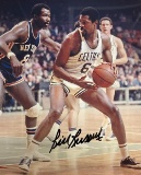 BILL RUSSELL, HAND SIGNED 8 X 10 PHOTO, WITH COA
