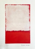 MARK ROTHKO 'UN-TITLED - 1978' LIMITED EDITION LITHOGRAPH