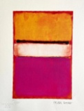 MARK ROTHKO 'UN-TITLED - 1978' LIMITED EDITION LITHOGRAPH