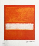 Mark Rothko 'UnTitled' limited edition lithograph 1978