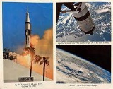 Nasa, Apollo 7, Launch, Over Florida & Hurricane Gladys View 1968