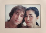 Allan Tannenbaum, John Lennon and Yoko Ono, Faces Smiling, NYC, 1980, Signed & numbered ink jet