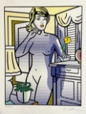 Roy Lichtenstein 'Nude with a yellow flower - 1986' Limited edition lithograph
