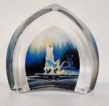 Disney Fine Art Glass, Here Is Your Hat Hand Painted