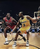 Kobe Bryant - (L.A Lakers) & Michael Jordan, Autographed, 8x10 photo, WITH COA