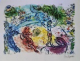 Marc Chagall (After), Le Cirque, Lithograph Facsimile