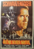 The Running Man (1987), Turkish Original Move Poster