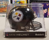 Terry Bradshaw,  Autographed, Logo Mini Helmet
