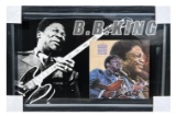 B.B. King, Autographed Signed Album Record, Framed with COA