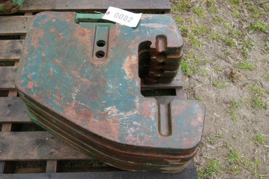 John Deere suitcase weights