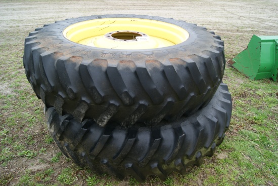 Firestone Radial All Traction 23 18.4R42 on 16" rim tires