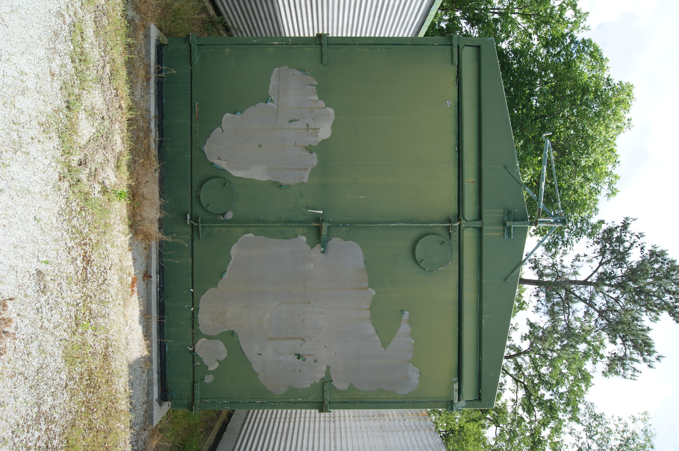 Powell rack tobacco barn