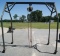 A-frame w/ 1 ton chain hoist