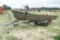 17ft Alindale skiff boat w/ Johnson motor & trailer