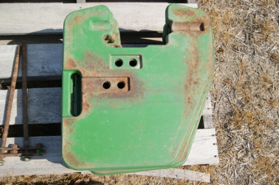 John Deere tractor weights