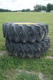 Multi-angle cane and rice tires