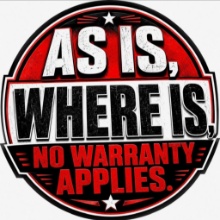 As-Is, Where-Is & Inspections