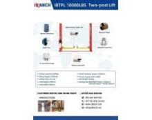 NEW SDL BLUE TPL 10000LBS TWO-POST LIFT
