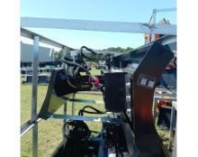 NEW LANDHONOR MODEL# SWDB-12-84W- SKID STEER 6-WAY DOZER BLADE Weight: 1015 lbs Overall Dimensions: