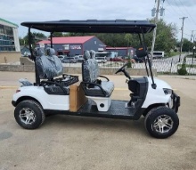 NEW LANDHONOR UNASSEMBLED MODEL# LHR-EGC04-4 SEATER ELECTRIC GOLF CART