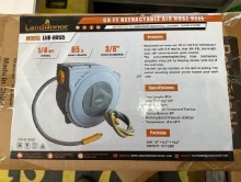 NEW LANDHONOR MODEL# LHR-HR65-65FT RETRACTABLE AIR HOSE REEL