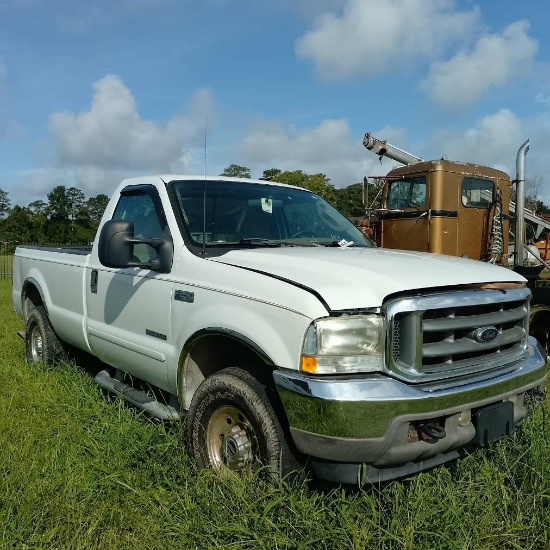2002 FORD F250 SINGLE CAB