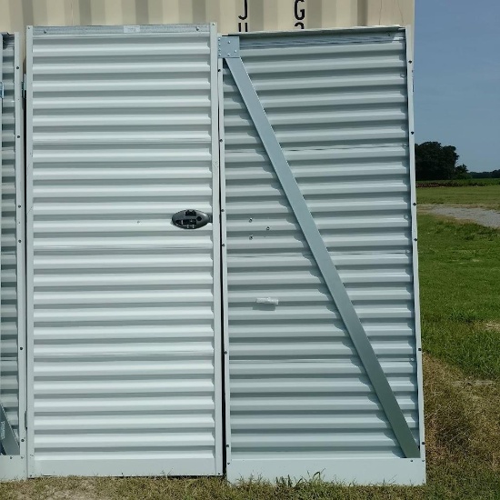 New Metal Doors 4 X'S The Money