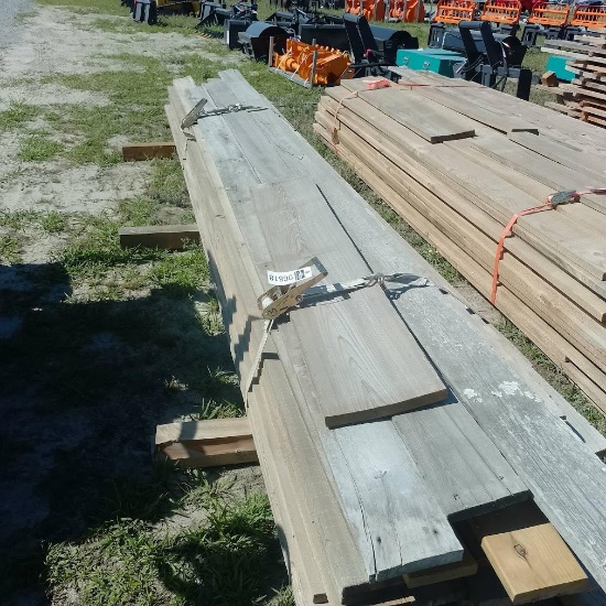 Stack of Rough Cut Lumber