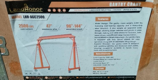 NEW LANDHONOR 2026 Gantry Crane