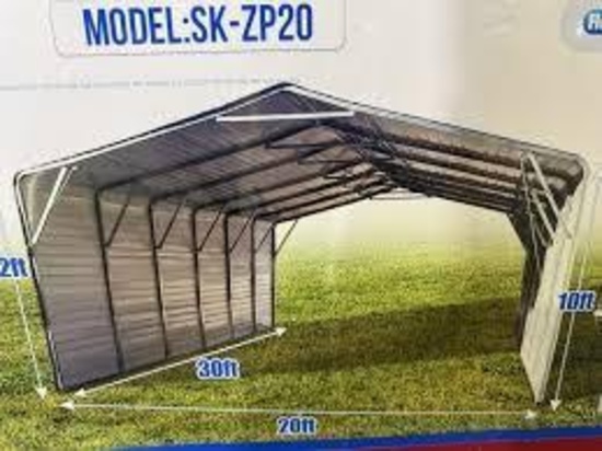 2026#SKLP#SK-ZP20#ALL-STEEL GARAGE CARPORT
