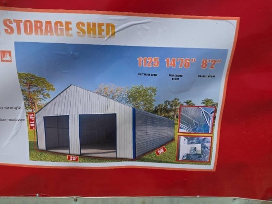 2026#Sklp#Sk-S5025#50x25ft Large Scale Storage Shed