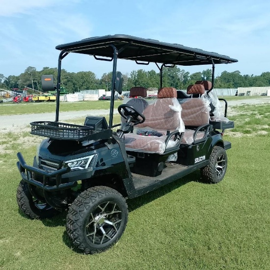 2026-- SDL BLACK GOLF CART SDLGC100 (DOES NOT RUN)