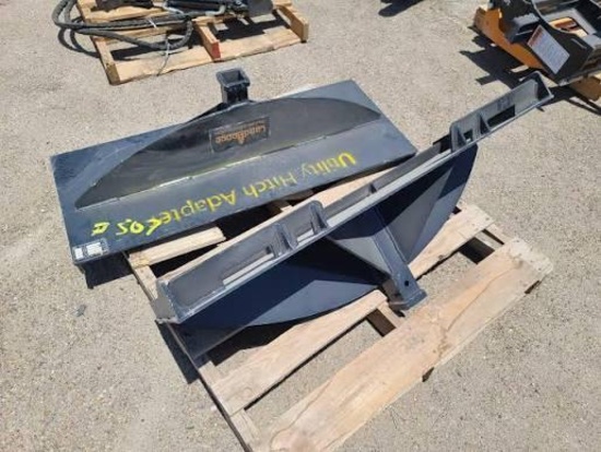 2026--LH SKID STEER UTILITY HITCH ADAPTER 2"RECEIVER
