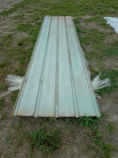 35"X12' CLEAR POLOCARBONATE ROOF PANELS QTY 30