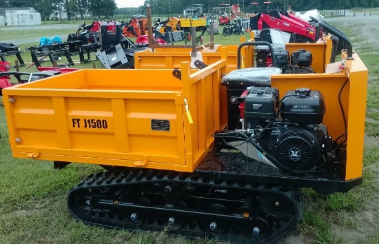 NEW 2026 FUTURE FT-J1500 Crawler Dumper With Seat