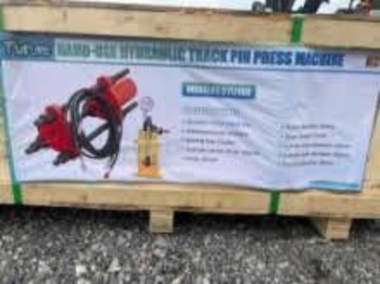 NEW 2026 FUTURE FT-SYLJ100 HAND-USE HYDRAULIC TRACK PIN PRESS MACHINE
