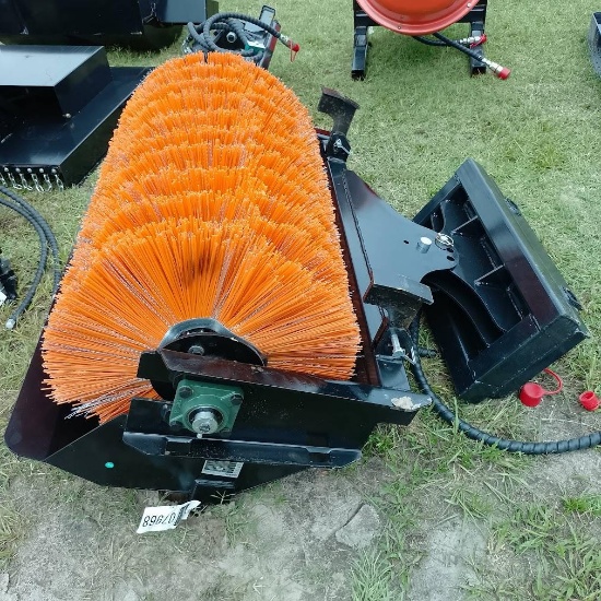 NEW 2026 SDLANCH MINI SKID STEER ANGLE SWEEPER