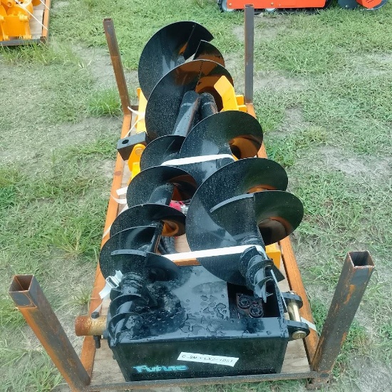 NEW 2026 FUTURE skid steer loader auger and extra rod