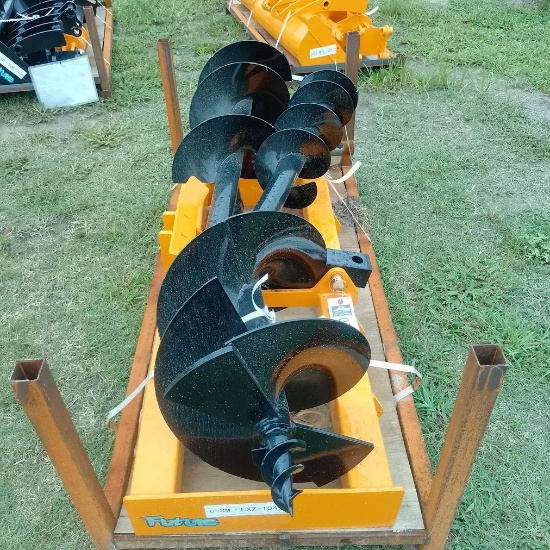 NEW 2026 FUTURE skid steer loader auger and extra rod