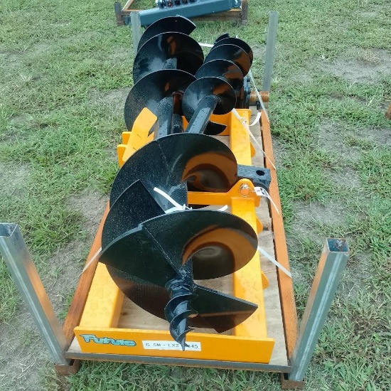 NEW 2026 FUTURE skid steer loader auger and extra rod