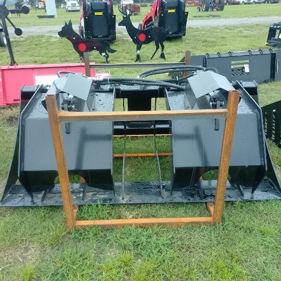 NEW 2026 FUTURE FT-HWEG72-72" Skid Steer Hollow Wood Grabber