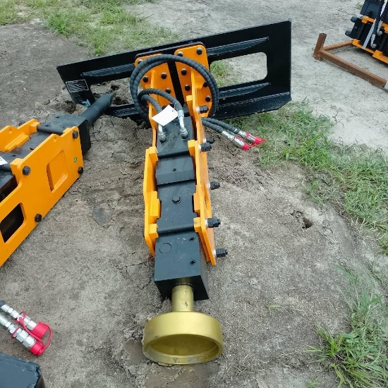 NEW 2026 FUTURE FT-D680 Skid Steer Post Driver