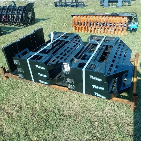 NEW 2026 FUTURE FT-DHC Skid Steer Forks QTY. 6 SETS