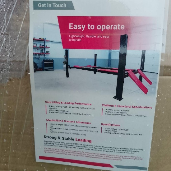 NEW 2026 SDLANCH FPPL BLACK FOUR-POST CAR LIFT