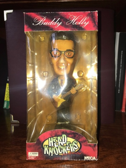 Authentic Buddy Holly Bobble Head
