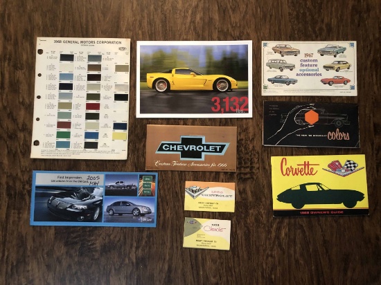 Original GM Brochure Collection