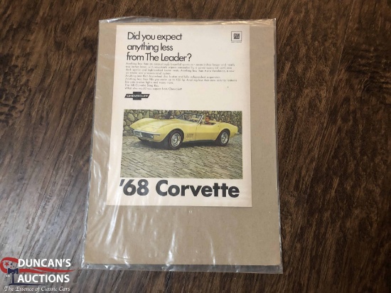 Lot of 31 Magazine Car Ads