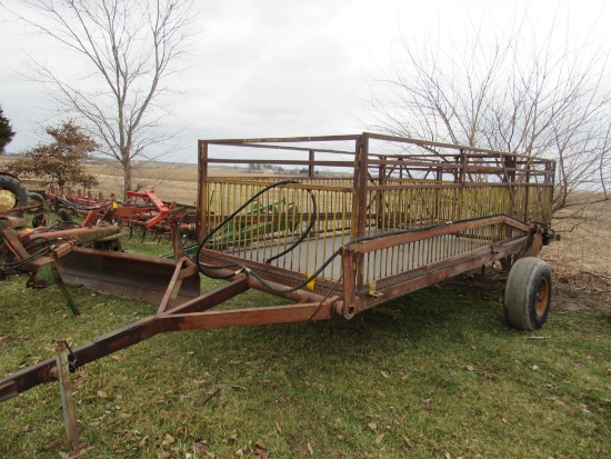 HOG TRAILER WITH HYD LIFT