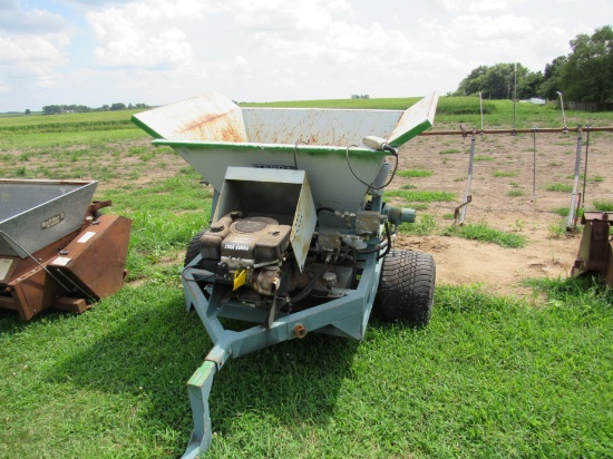 TERRA TOPPER W/BRIGGS 8HP, HYD MOTORS